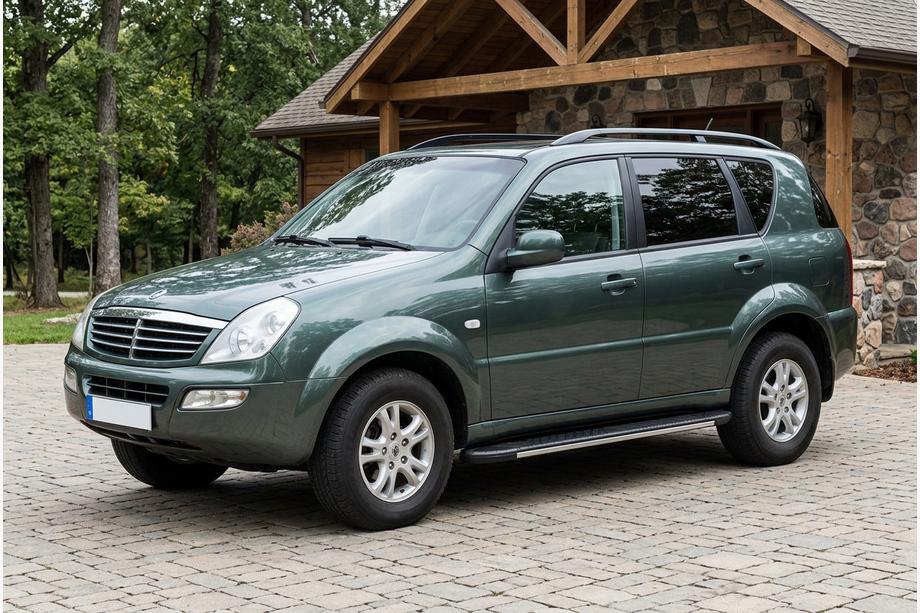 SsangYong Rexton I 2001–2017 Sānu pakāpieni Bosphorus Grey (2 gab., alumīnijs) 2012-2017 Image