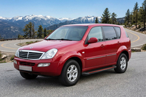 SsangYong Rexton I 2001–2017 Sānu pakāpieni Maya Red (2 gab., alumīnijs) 2012-2017 foto 1