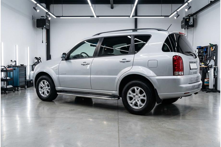 SsangYong Rexton I 2001–2017 Sānu sliekšņi Maydos V2 (2 gab., alumīnijs / nerūsējošais tērauds) 2012-2017 Image