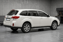 Subaru Outback 2009–2014 Sānu pakāpieni Maydos V2 (2 gab., alumīnijs/nerūsējošais tērauds) foto 1