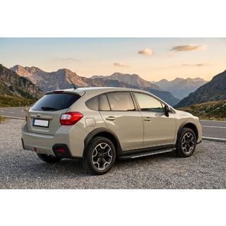 Sānu sliekšņi Bosphorus Grey (2 gab., alumīnijs) Subaru XV 2011–2017 foto 1