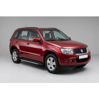 Sānu sliekšņi Bosphorus Grey (2 gab., alumīnijs) Suzuki Grand Vitara 2005–2017 foto 1