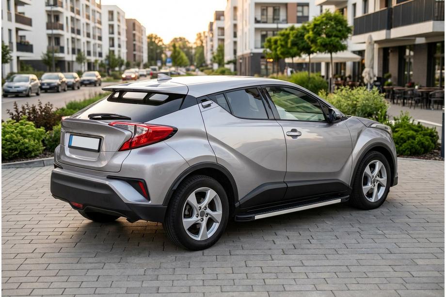 Toyota C-HR 2016–2023 Sānu sliekšņi Maya V1 (2 gab., alumīnijs) Image