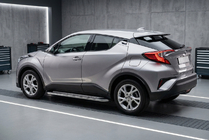 Toyota C-HR 2016–2023 Sānu sliekšņi Maydos V2 (2 gab., alumīnijs) foto 1