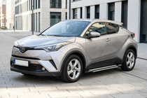 Toyota C-HR 2016–2023 Sānu pakāpieni Rainbow (2 gab., alumīnijs) foto 1