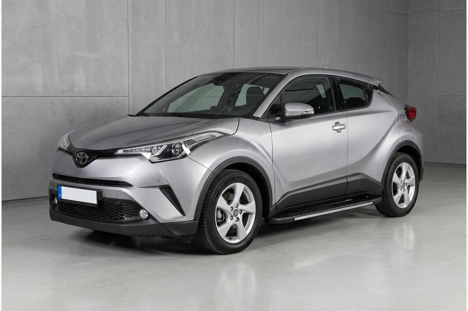 Toyota C-HR 2016–2023 Sānu sliekšņi Bosphorus Grey (2 gab., alumīnijs) Image