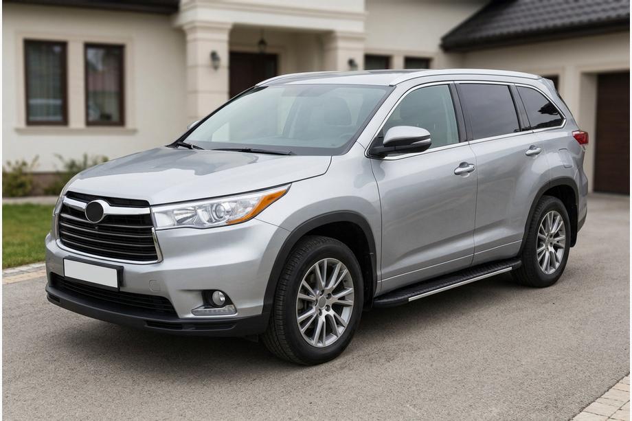 Toyota Highlander 2013–2019 Sānu sliekšņi Bosphorus Grey (2 gab., alumīnijs) Image