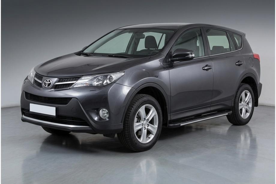Toyota Rav 4 2013–2018 Sānu sliekšņi Bosphorus Grey (2 gab., alumīnijs) Image