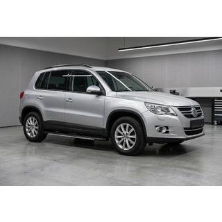 Sānu sliekšņi Bosphorus Grey (2 gab., alumīnijs) Volkswagen Tiguan 2007–2016 foto 1