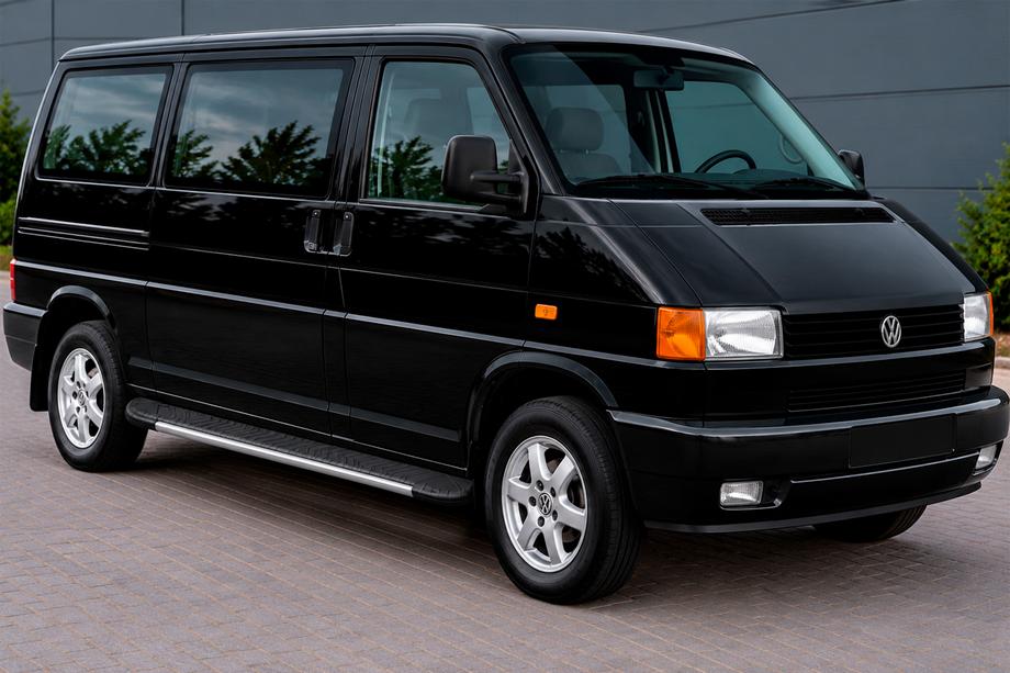 Volkswagen T4 Transporter 1990–2003 Sānu sliekšņi Bosphorus Grey (2 gab., alumīnijs) Image