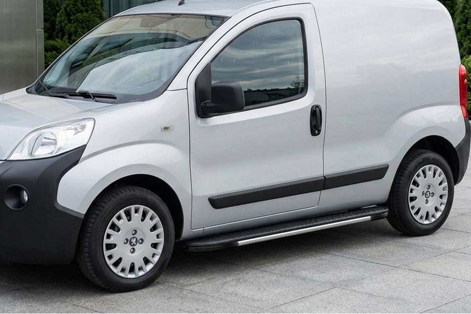 Fiat Fiorino/Qubo 2008–2024 Sānu sliekšņi Bosphorus Grey (2 gab., alumīnijs) Image