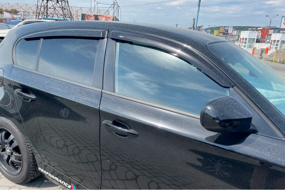 BMW 1. sērija E81/E82/E87/E88 2004–2011 Logu vēja deflektori (4 gab., HIC) Image
