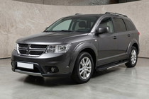 Dodge Journey 2008–2020 Sānu sliekšņi Bosphorus Grey (2 gab., alumīnijs) foto 1