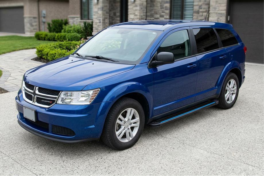 Dodge Journey 2008–2020 Sānu sliekšņi Maya Blue (2 gab., alumīnijs) Image