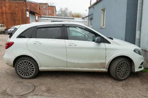Mercedes B-class W246 2011–2018 Logu vēja deflektori (4 gab., HIC) foto 3