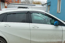 Mercedes B-class W246 2011–2018 Logu vēja deflektori (4 gab., HIC) foto 4