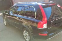 Volvo XC90 2002–2014 Logu vēja deflektori ar hromētu līsti (4 gab., HIC) foto 2