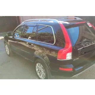 Logu vēja deflektori ar hromētu līsti (4 gab., HIC) Volvo XC90 2002–2014 foto 2