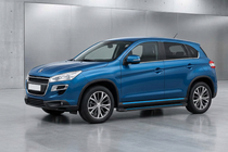 Peugeot 4008 2012–2017 Sānu sliekšņi Maya Blue (2 gab., alumīnijs) foto 1