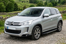 Citroen C-4 Aircross 2012–2017 Sānu sliekšņi Bosphorus Grey (2 gab., alumīnijs) foto 1