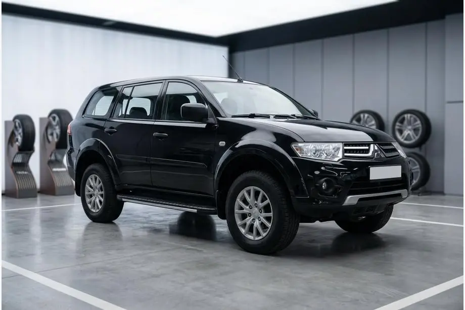 Mitsubishi Pajero Sport 2008–2015 Sānu sliekšņi Bosphorus Grey (2 gab., alumīnijs) Image