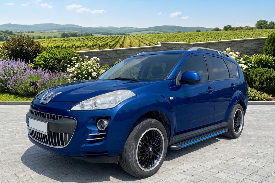 Peugeot 4007 2007–2013 Sānu sliekšņi Maya Blue (2 gab., alumīnijs) Image