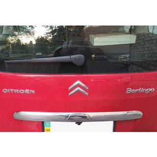 Hroma līste virs numura zīmes (nerūsējošais tērauds) Citroen Berlingo 2008–2018 foto 1