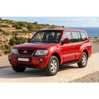 Sānu pakāpieni Maya Red (2 gab., alumīnijs) Mitsubishi Pajero Wagon III 1999–2006 foto 1