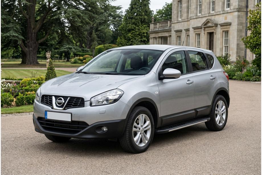 Nissan Qashqai 2010–2014 Sānu sliekšņi Bosphorus Grey (2 gab., alumīnijs) Garā riteņu bāze Image