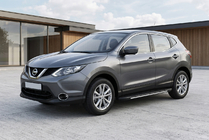 Nissan Qashqai 2014–2021 Sānu pakāpieni Bosphorus Grey (2 gab., alumīnijs) foto 1