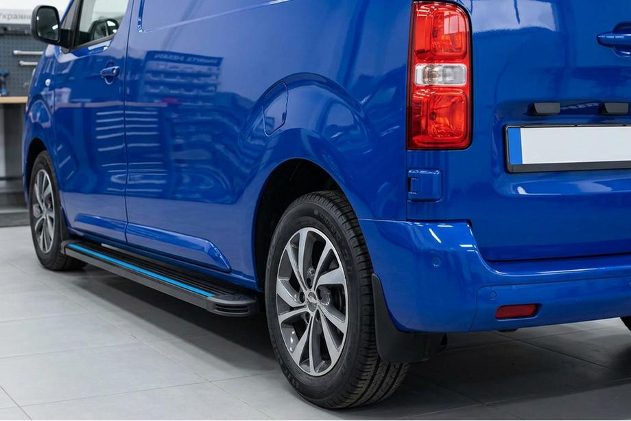Citroen Jumpy/Dispatch 2017– Sānu sliekšņi Maya Blue (2 gab., alumīnijs) Image