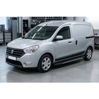 Sānu sliekšņi Bosphorus Grey (2 gab., alumīnijs) Dacia Dokker 2013–2022 foto 1