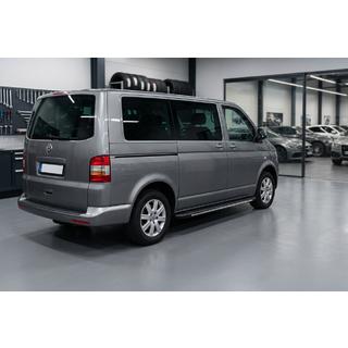 Sānu sliekšņi Bosphorus Grey (2 gab., alumīnijs) Volkswagen T5 Transporter 2003–2010 foto 1