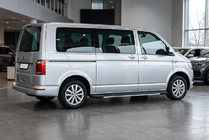 Volkswagen T6 2015–2024 Sānu sliekšņi Bosphorus Grey (2 gab., alumīnijs) Garā riteņu bāze foto 1