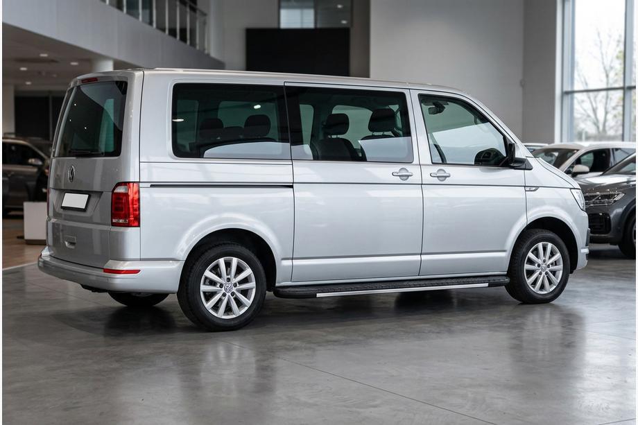 Volkswagen T6 2015–2024 Sānu sliekšņi Bosphorus Grey (2 gab., alumīnijs) Garā riteņu bāze Image