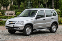 Chevrolet Niva 1998–2020 Sānu pakāpieni New Vision Grey (2 gab., alumīnijs) foto 1