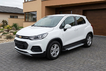 Chevrolet Trax 2012–2023 Sānu pakāpieni New Vision Grey (2 gab., alumīnijs) foto 1