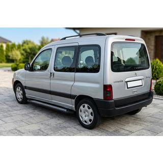 Sānu sliekšņi New Vision Black (2 gab., alumīnijs) Citroen Berlingo 1996–2008 foto 1