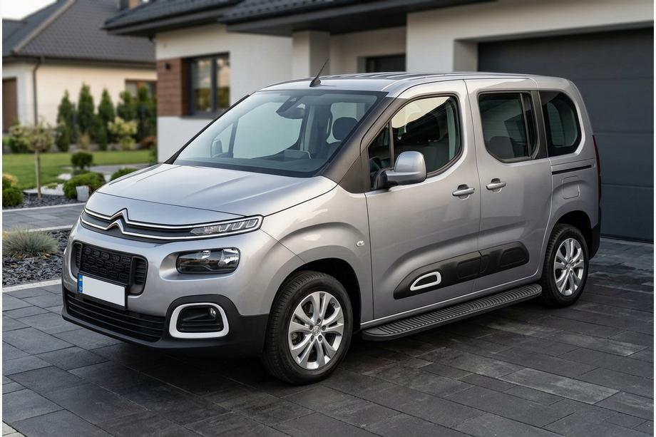 Citroen Berlingo/Multispace 2018– Sānu sliekšņi Tayga Black (2 gab., alumīnijs) Image