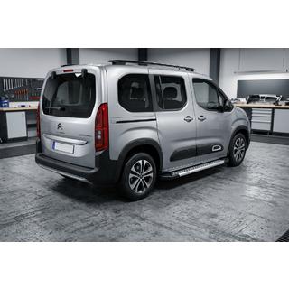 Sānu pakāpieni New Vision Grey (2 gab., alumīnijs) foto 1