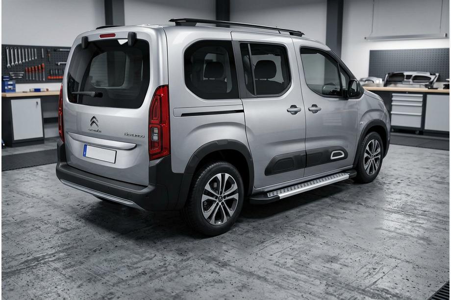 Citroen Berlingo/Multispace 2018– Sānu pakāpieni New Vision Grey (2 gab., alumīnijs) Image