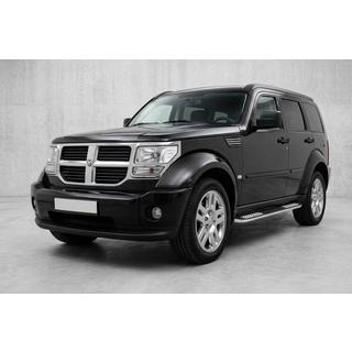 Sānu pakāpieni Tayga V2 (2 gab., alumīnijs) Dodge Nitro 2006–2011 foto 1