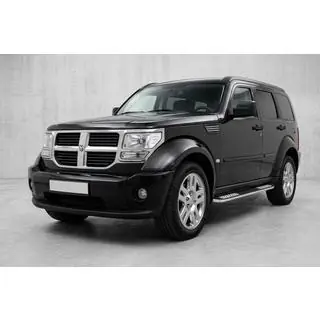 Sānu pakāpieni Tayga V2 (2 gab., alumīnijs) Dodge Nitro 2006–2011 foto 1