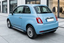 Fiat 500/500L 2013–2022 Sānu sliekšņi New Vision Black (2 gab., alumīnijs) foto 1