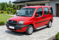 Fiat Doblo I 2001–2005 Sānu pakāpieni New Vision Grey (2 gab., alumīnijs) foto 1