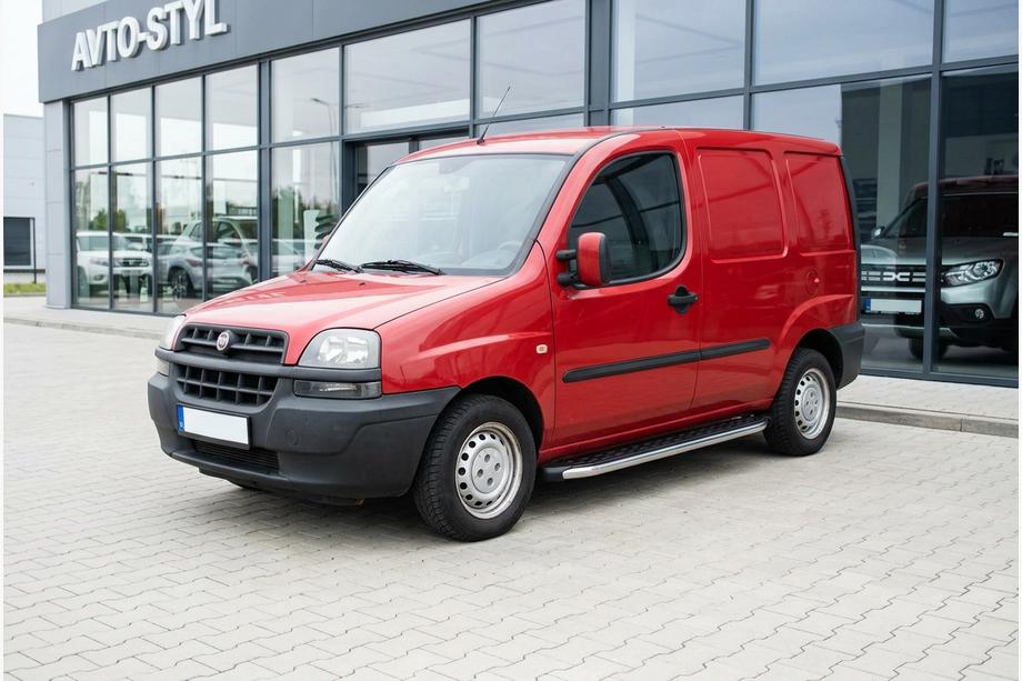 Fiat Doblo I 2001–2005 Sānu pakāpieni BlackLine (2 gab., alumīnijs) Image