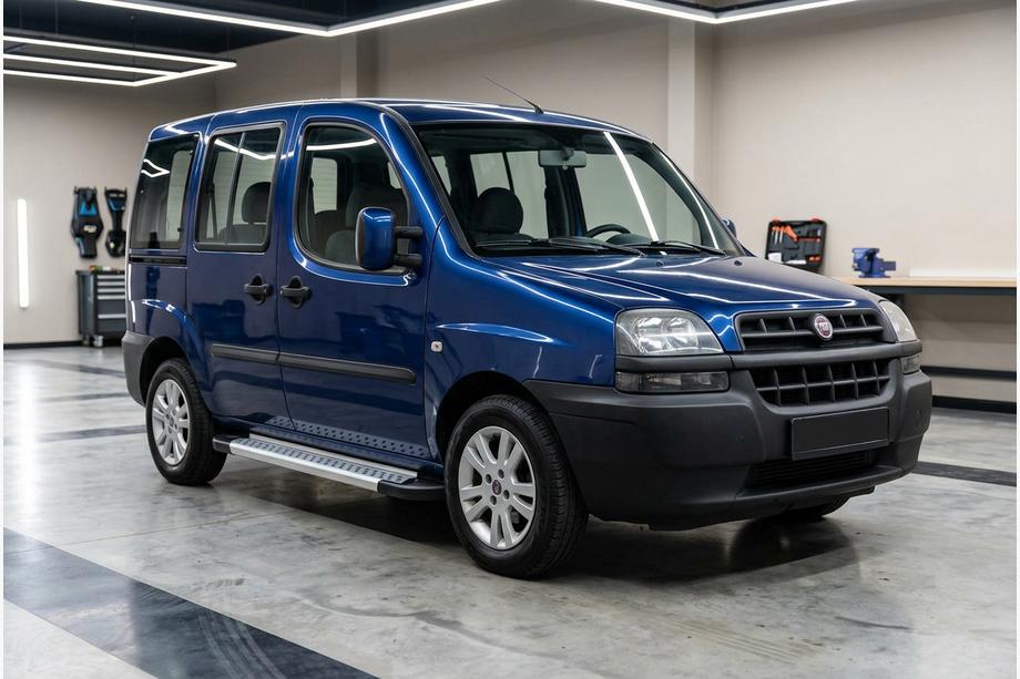 Fiat Doblo I 2005–2010 Sānu pakāpieni New Vision Grey (2 gab., alumīnijs) Image