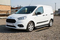Ford Courier 2014–2023 Sānu pakāpieni BlackLine (2 gab., alumīnijs) foto 1