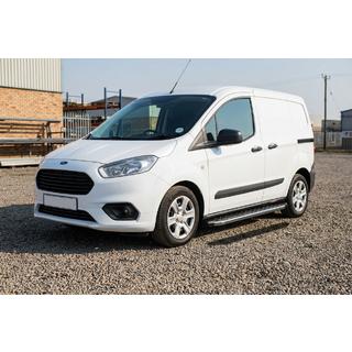 Sānu pakāpieni BlackLine (2 gab., alumīnijs) Ford Courier 2014–2023 foto 1