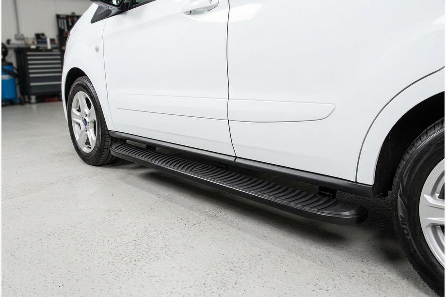 Ford Courier 2014–2023 Sānu sliekšņi Tayga Black (2 gab., alumīnijs) Image